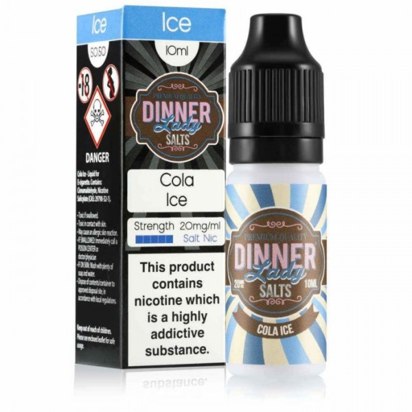 Dinner Lady Nic Salts E Liquid Vape Juice-Just for