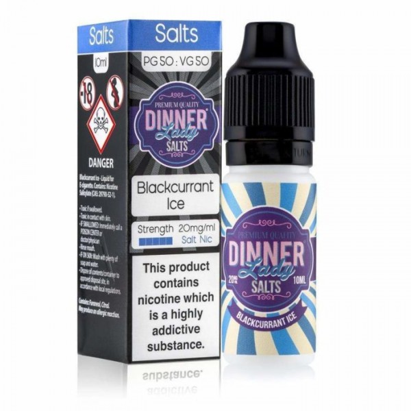 Dinner Lady Nic Salts E Liquid Vape Juice-Just for