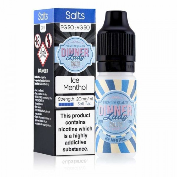 Dinner Lady Nic Salts E Liquid Vape Juice-Just for