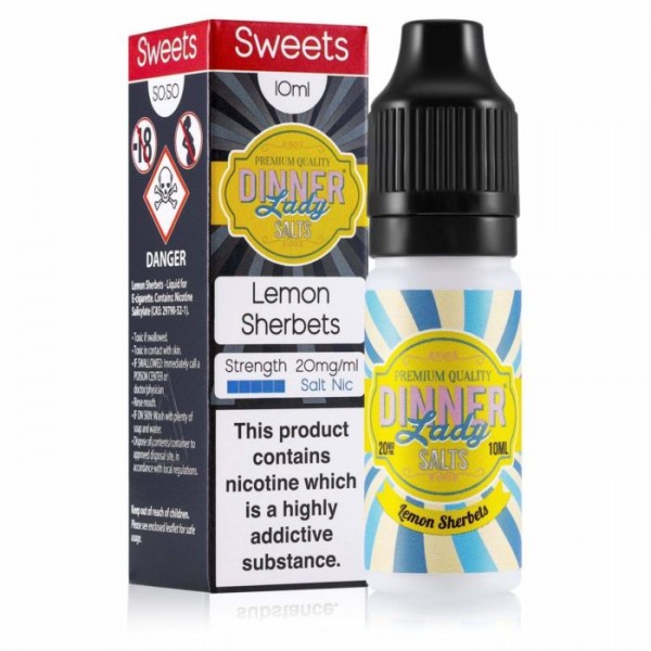 Dinner Lady Nic Salts E Liquid Vape Juice-Just for