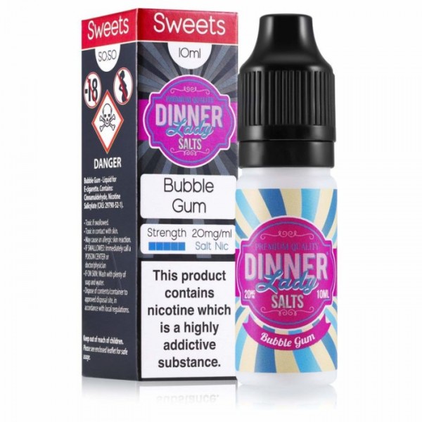 Dinner Lady Nic Salts E Liquid Vape Juice-Just for