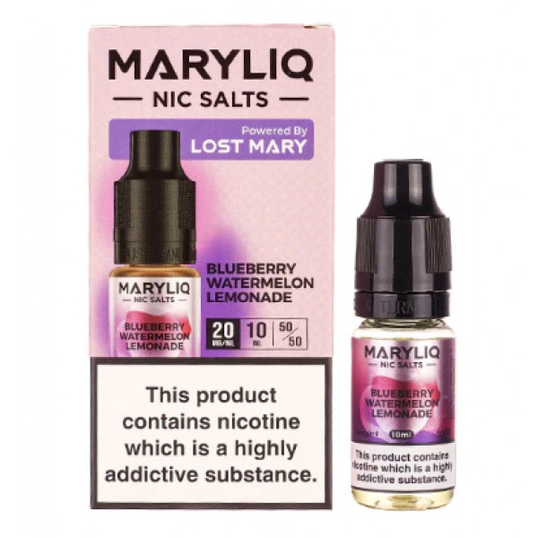 MaryLiq Lost Mary 10mg/20mg Blueberry Watermelon Lemonade Nic Salt