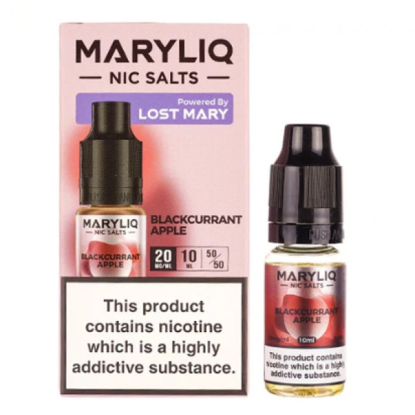 MaryLiq Lost Mary 10mg/20mg Blackcurrant Apple Nic Salt