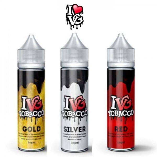 I VG Tobacco Premium e liquid by IVG eliquids 60ml All flavours 0mg 3mg 70/30