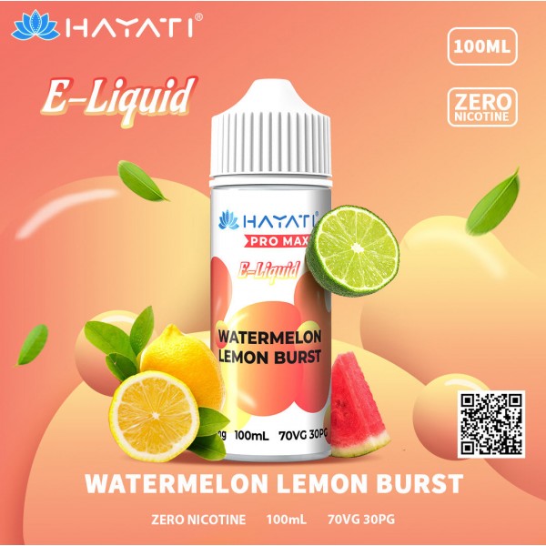 Hayati Pro Max Watermelon Lemon Burst 100ml Eliquid