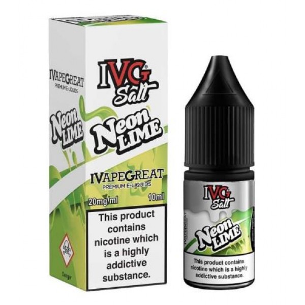 IVG Salts Neon Lime 10ml E-Liquids