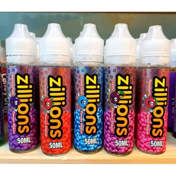 Zillions Vape E Liquid 50ML 70/30 Mix