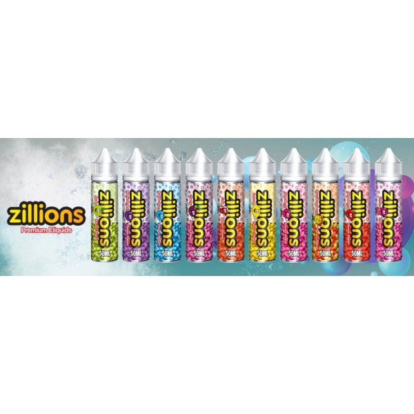 Zillions Vape E Liquid 50ML 70/30 Mix