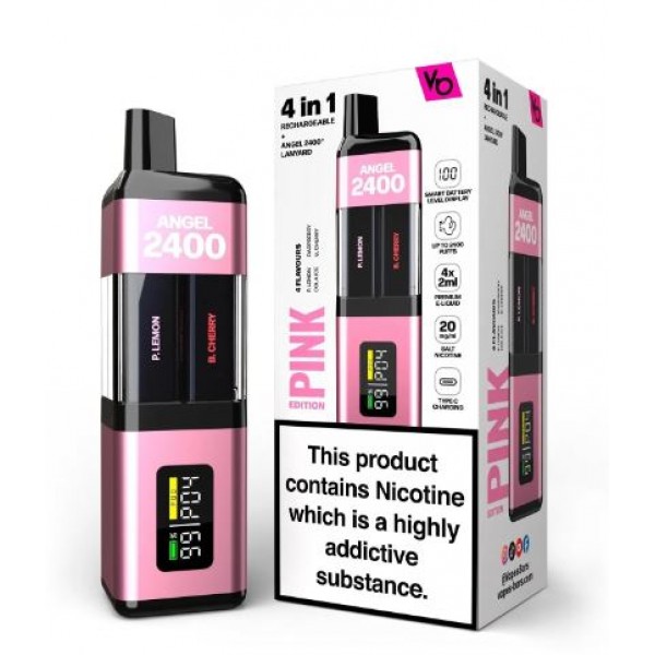 Angel 2400 Pink Edition Prefilled by Vapes Bars