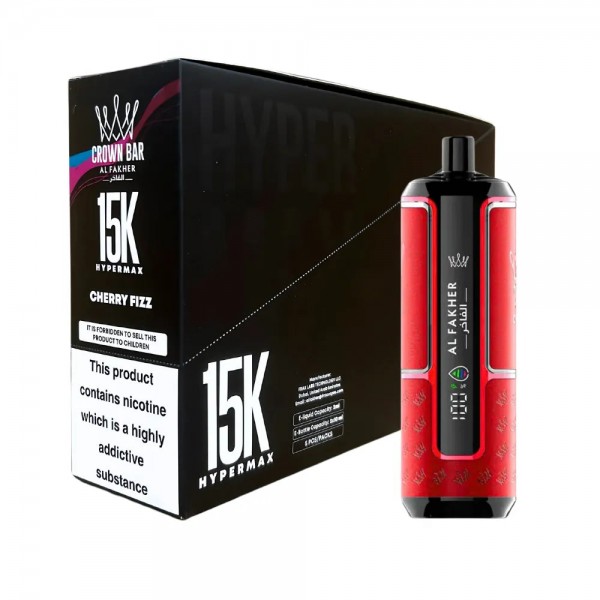 Al Fakher Crown Bar 15k Hyper Max – Box of 5