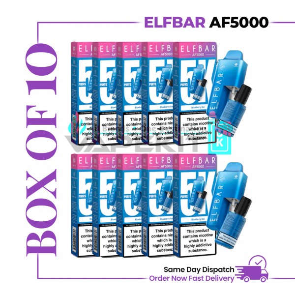 AF5000 ELF BAR Blueberry Ice Prefilled Vape Kit
