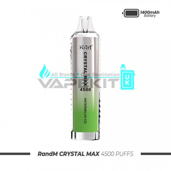 The R and M Crystal Max 4500 Puffs