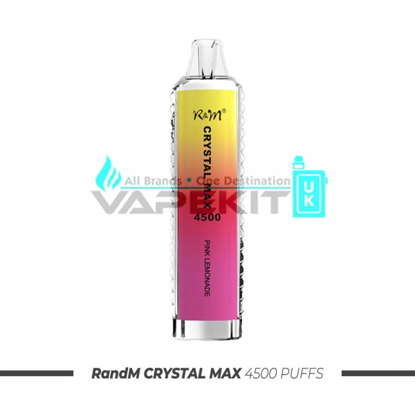 The R and M Crystal Max 4500 Puffs