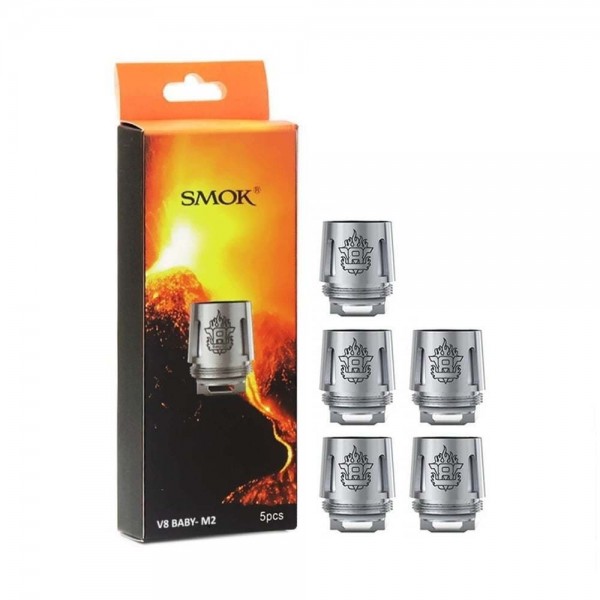 Smok Coils SMOK BABY BEAST COILS, Authentic TFV8 M2 Q2 X4 T6 T8 T12 RBA Replacement Heads