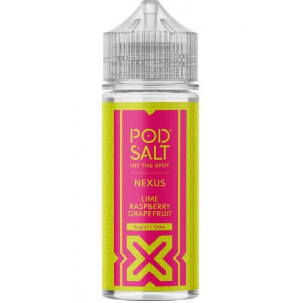Pod Salt Nexus Lime Raspberry Grapefruit  SHORTFILL E-LIQUID