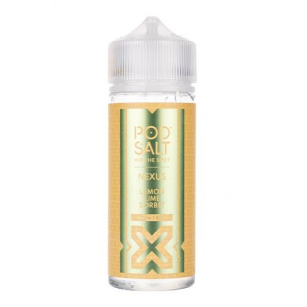 Pod Salt Nexus Lemon Lime Sorbet SHORTFILL E-LIQUID