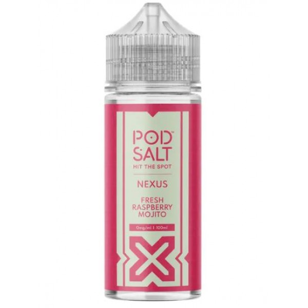 Pod Salt Nexus Fresh Raspberry Mojito SHORTFILL E-LIQUID