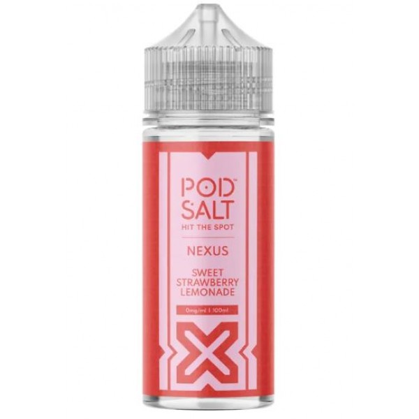 Pod Salt Nexus Sweet Strawberry Lemonade SHORTFILL E-LIQUID