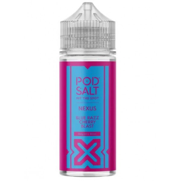Pod Salt Nexus Blue Razz Cherry Blast SHORTFILL E-LIQUID