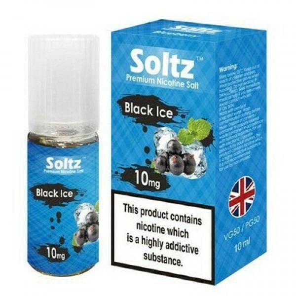 SOLTZ PREMIUM NICOTINE SALT 10 BOTTLES 10ML 50PG-50VG 10/20MG