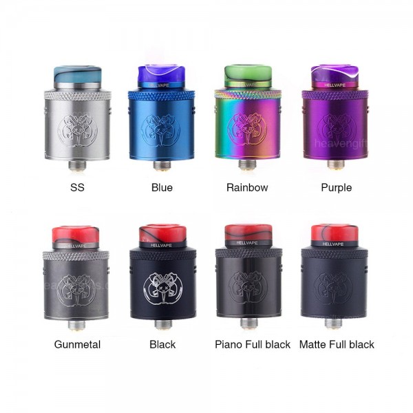 Hellvape Drop Dead RDA TVC X HEATHEN ALL COLOURS
