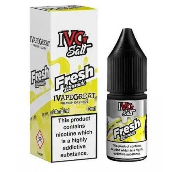 Fresh lemonade IVG Salts 10ml E-Liquids