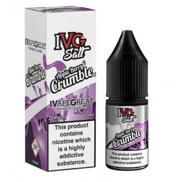 Apple Berry Crumble 10ml E-Liquids IVG Salts