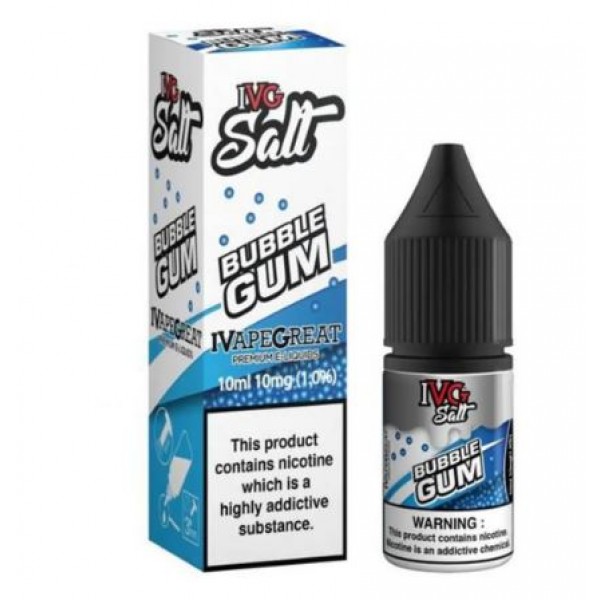 IVG SALTS (10MG/20MG) Bubblegum 10ml E-Liquids