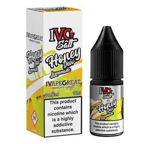IVG Salts Honey Dew Lemonade 10ml E-Liquids