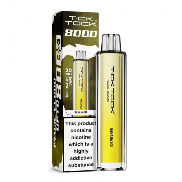 Tick Tock Magic 8000 Prefilled Vape (Pack of 5)