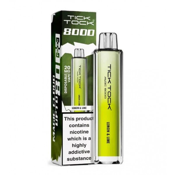 Tick Tock Magic 8000 Prefilled Vape (Pack of 5)