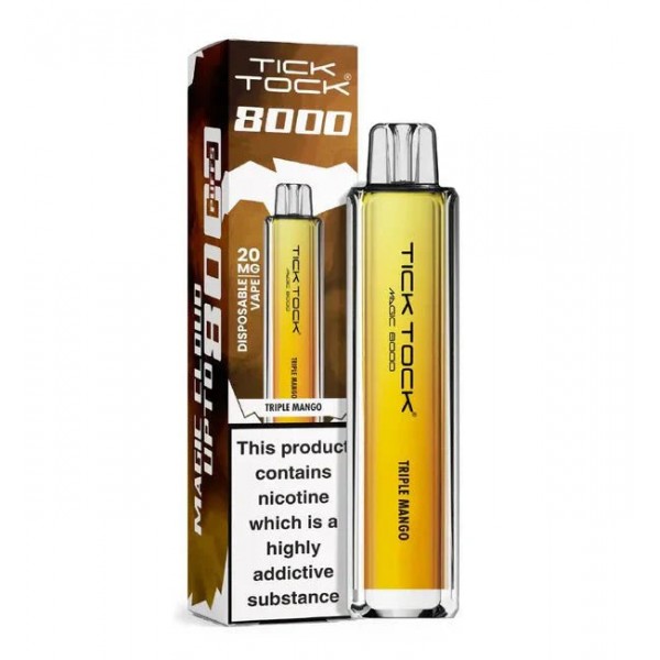 Tick Tock Magic 8000 Prefilled Vape (Pack of 5)
