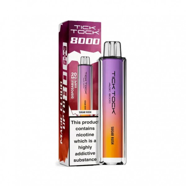 Tick Tock Magic 8000 Prefilled Vape (Pack of 5)