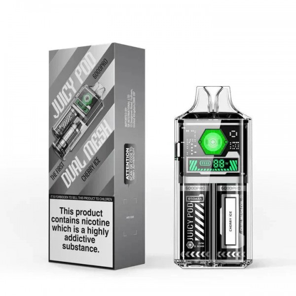 Juicy Pod 6K Prefilled Vape Kit Box of 5 (Shop now)