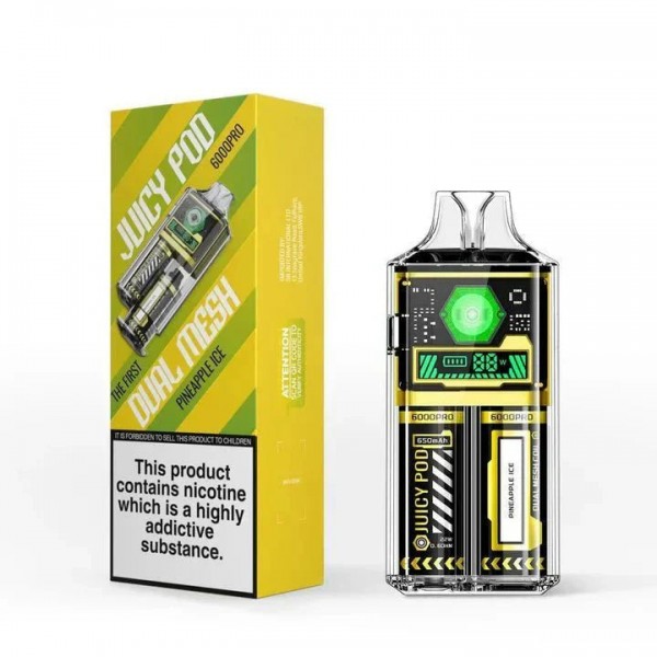 Juicy Pod 6K Prefilled Vape Kit Box of 5 (Shop now)