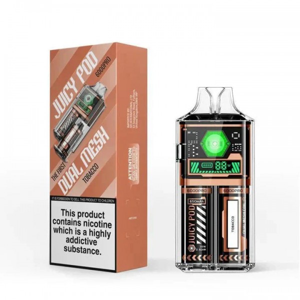Juicy Pod 6K Prefilled Vape Kit Box of 5 (Shop now)