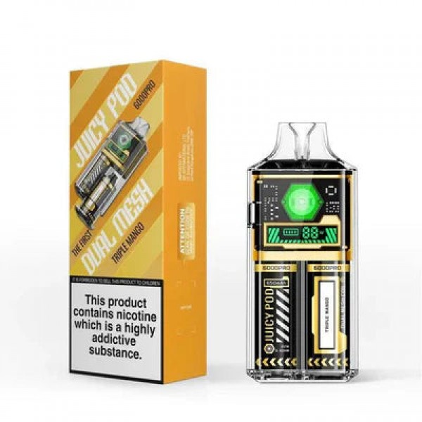 Juicy Pod 6K Prefilled Vape Kit Box of 5 (Shop now)