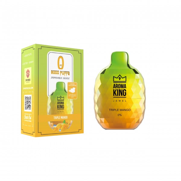 AROMA KING JEWEL 8000 PREFILLED POD KIT 0MG