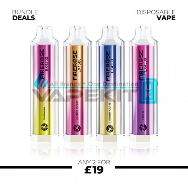 Elux Firerose 4500 Crystal Vape