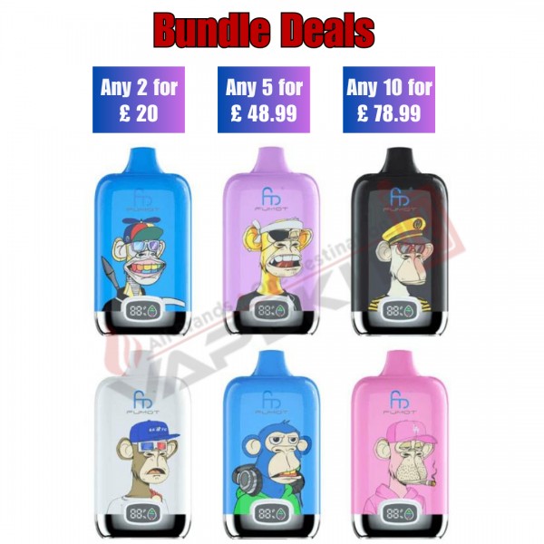 Randm 12000 Puffs Fumot Digital Prefilled Vape