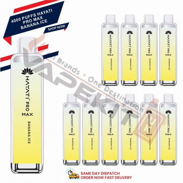 Hayati Pro Max 4000 Puffs Prefilled Vape (Just 
