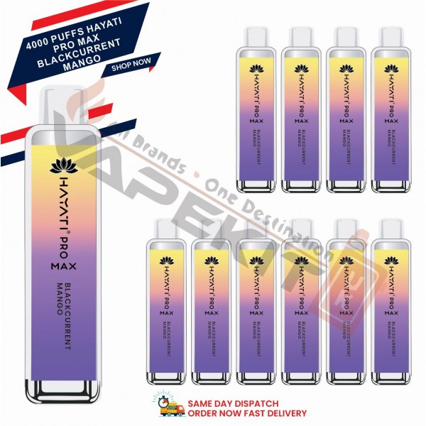 Hayati Pro Max 4000 Puffs Prefilled Vape (Just 