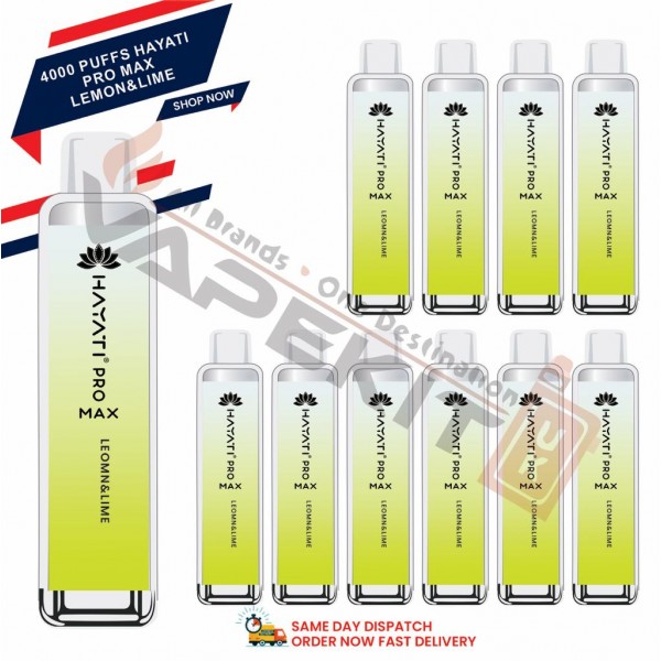 Hayati Pro Max 4000 Puffs Prefilled Vape (Just 
