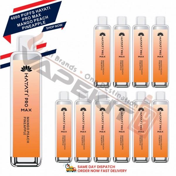 Hayati Pro Max 4000 Puffs Prefilled Vape (Just 