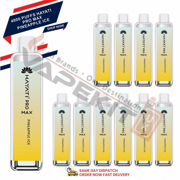 Hayati Pro Max 4000 Puffs Prefilled Vape (Just 