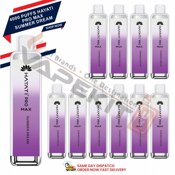 Hayati Pro Max 4000 Puffs Prefilled Vape (Just 