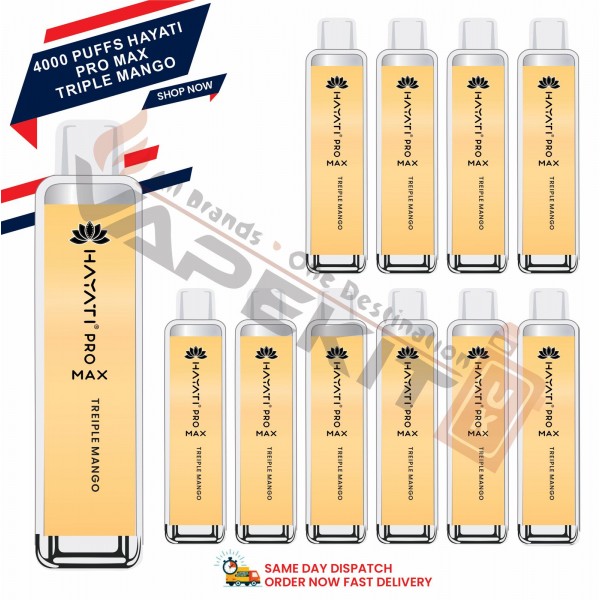Hayati Pro Max 4000 Puffs Prefilled Vape (Just 