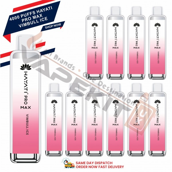 Hayati Pro Max 4000 Puffs Prefilled Vape (Just 