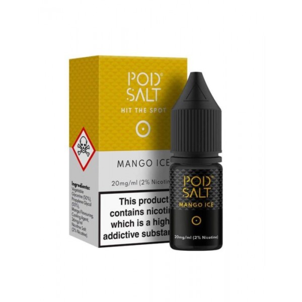 Pod Salt 10ml Mango Ice Nic Salt