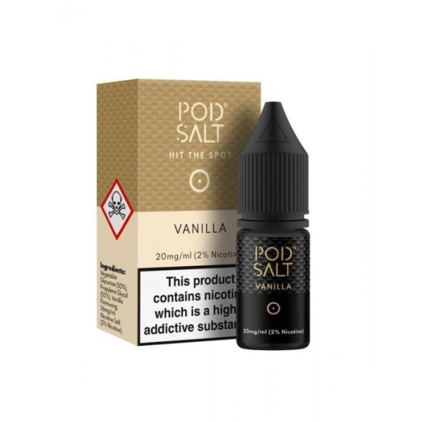 Pod Salt 10ml Vanilla Nic Salt